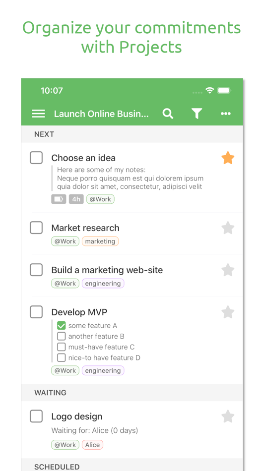 #3. Everdo: GTD and To-Do List (iOS) 由: Intellation Ltd