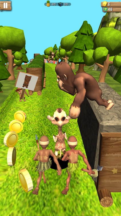 Endless Jungle Animal Run 3D