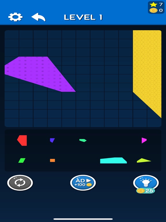 Screenshot #5 pour Tangram Puzzle Master!