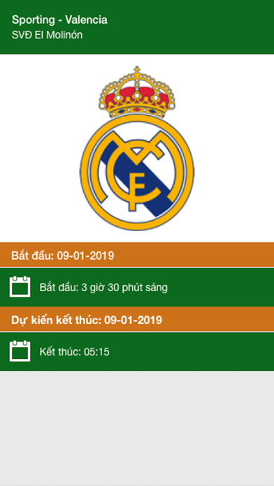Lịch các trận bóng đá hôm nay screenshot 4