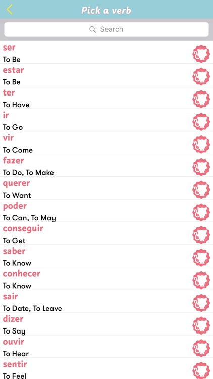 CatsAndVerbs -Portuguese verbs