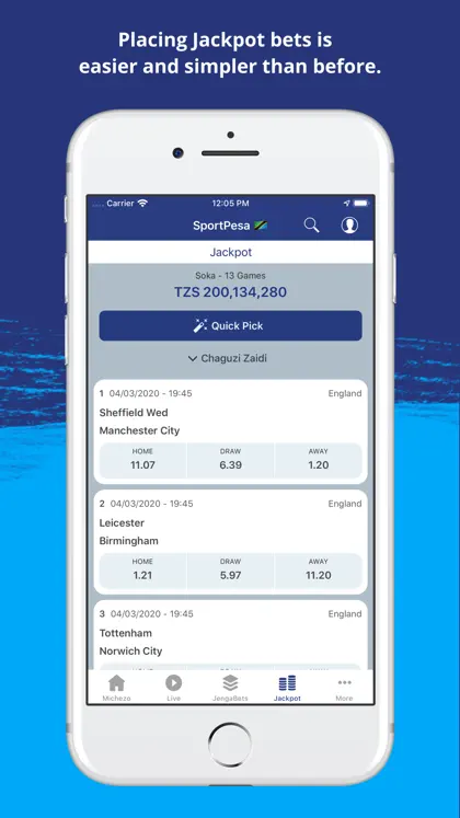 SportPesa Tanzania ekran görüntüsü 6 / 6