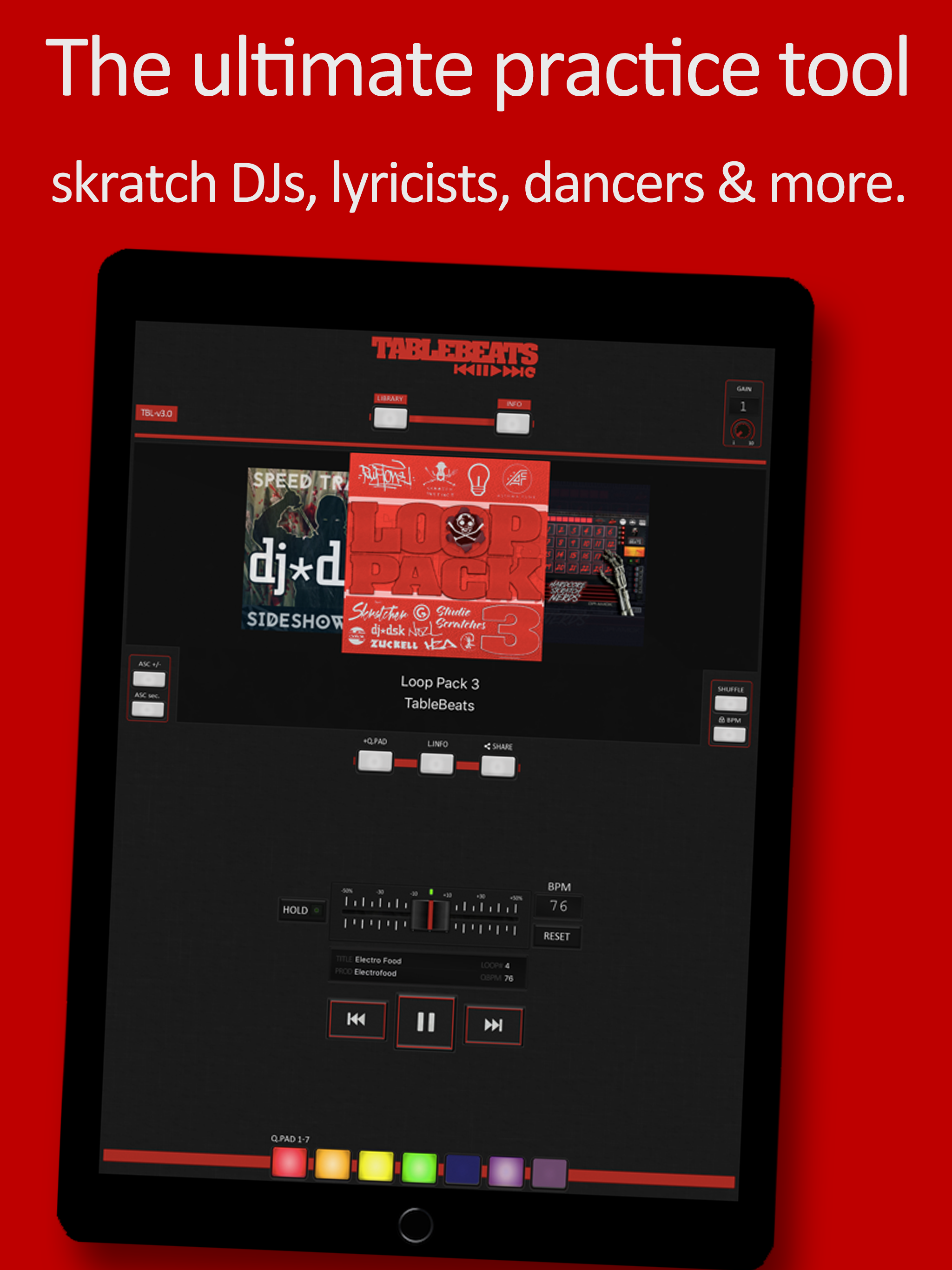 TableBeats: Scratch DJ Library