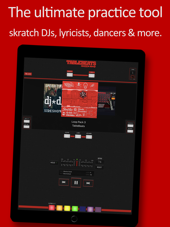 Screenshot #4 pour TableBeats: Scratch DJ Library