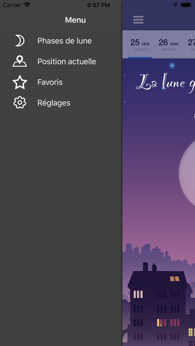 Screenshot #3 pour Phases de lune