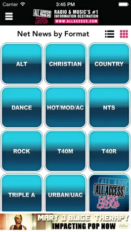Game screenshot All Access Music Group apk