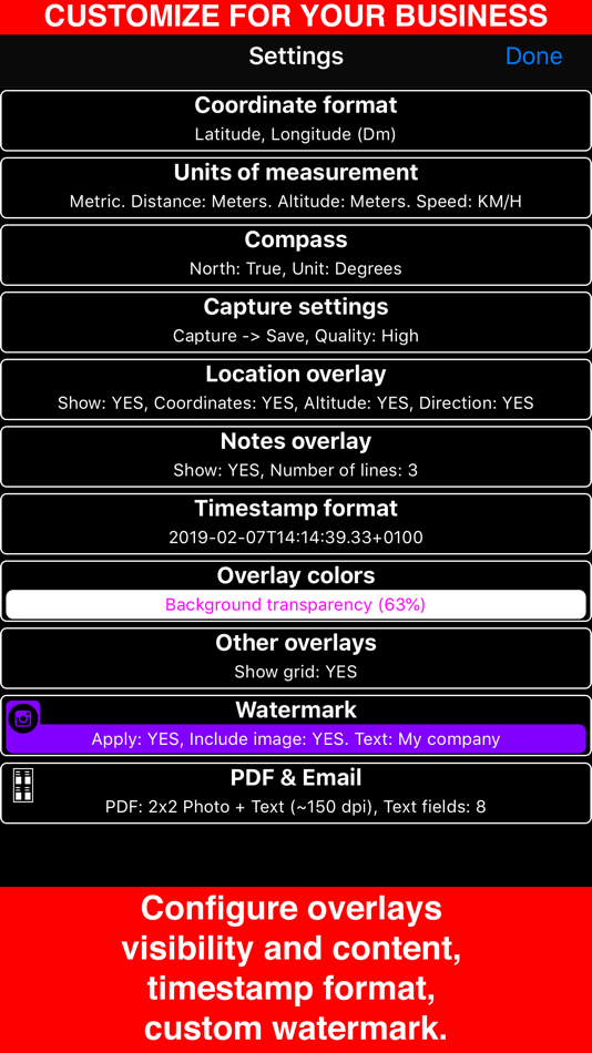 #9. GPS Camera 55. Field Survey (iOS) 由: Kalimex-Consulting s.r.o. @Blocoware & Stanislav Dvoychenko