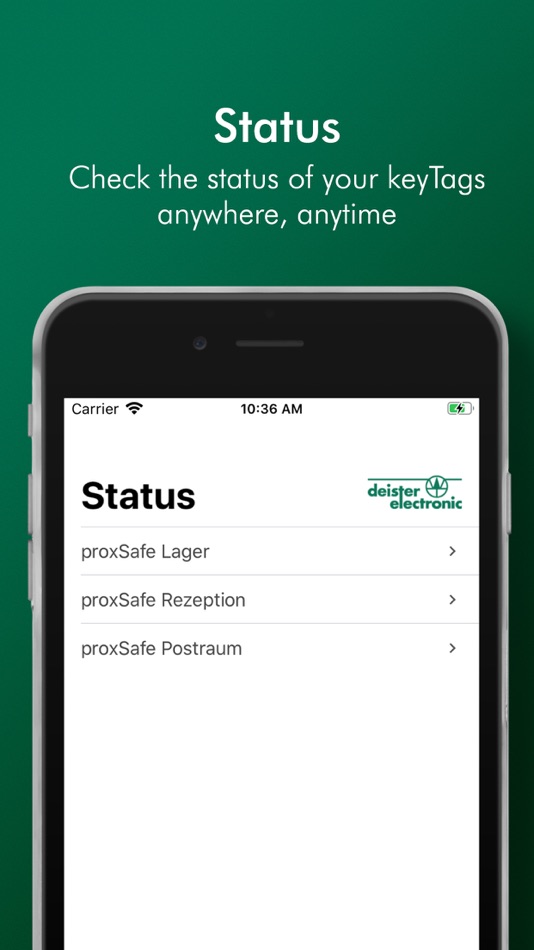 #5. deisterGo (iOS) 由: deister electronic GmbH