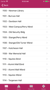 Blacksburg Transit screenshot