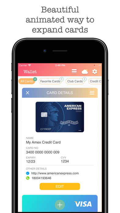 iWallet Pro - Credit Wallet screenshot 3