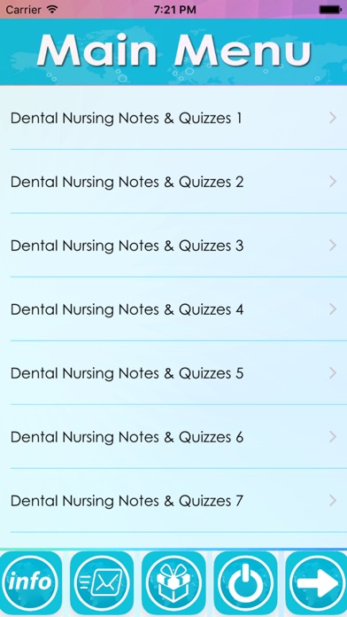 Dental Nursing Exam Review App Screenshot
