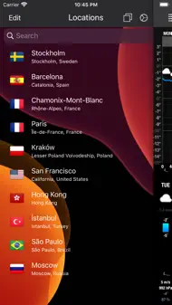 Meteogram For IPhone iphone resimleri 2