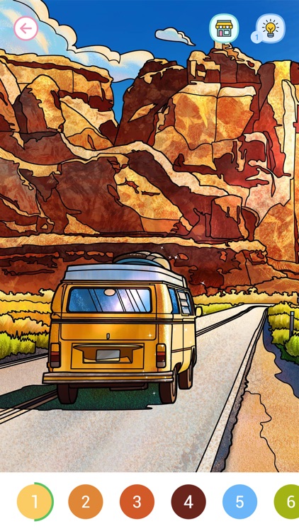 Coloring Book -Color by Number screenshot-4