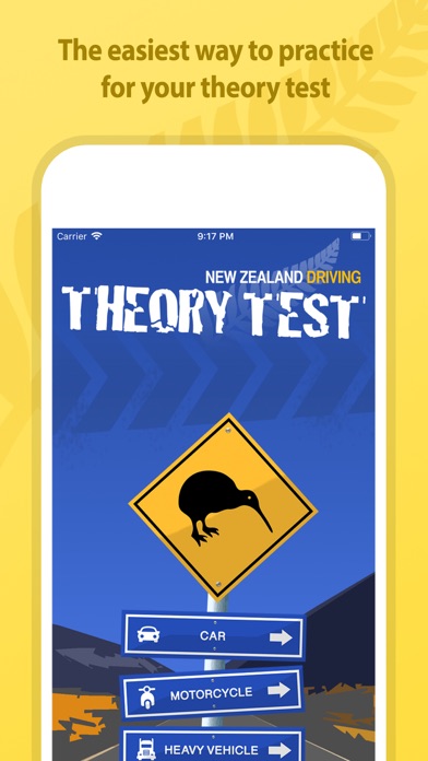 NZ Driving Theory Test Screenshot