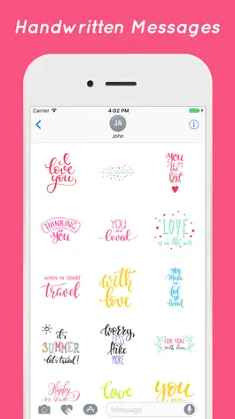 Game screenshot Handwritten Stickers! apk