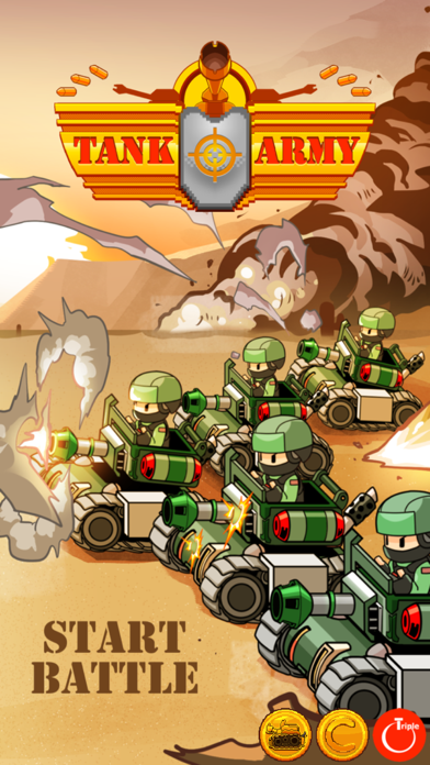 Tank Army - 高速アクション・シューティングゲームのおすすめ画像8