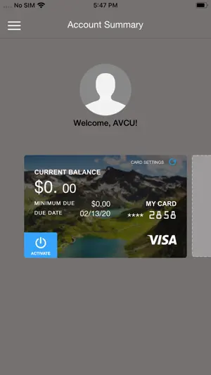 AVFCU Credit screenshot 2