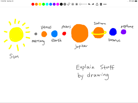 Super Simple Draw iPad screenshot 7 - Productivity app