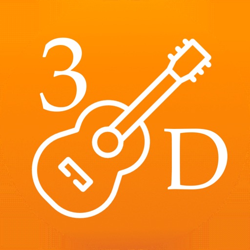 3D Аппликатура гитары, уроки