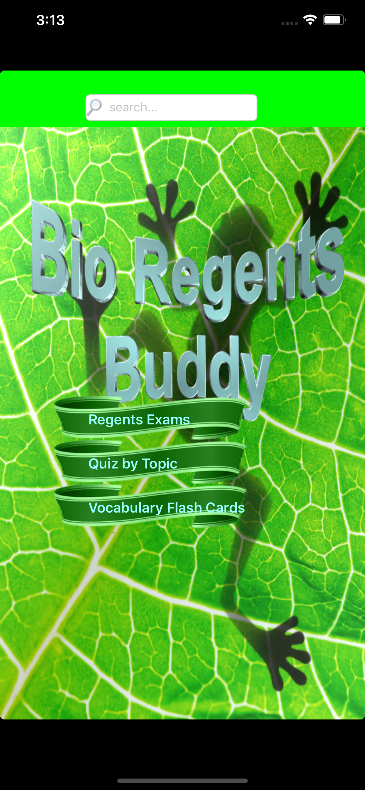 Living Environment Test Prep