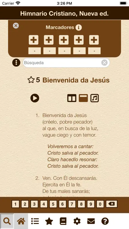 Himnario Cristiano screenshot 2 of 3