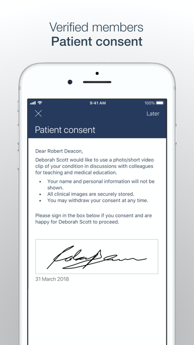 Screenshot #2 pour MedShr: The App for Doctors