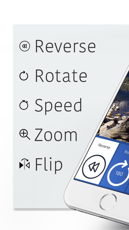 Video Tools: Reverse Zoom Flip