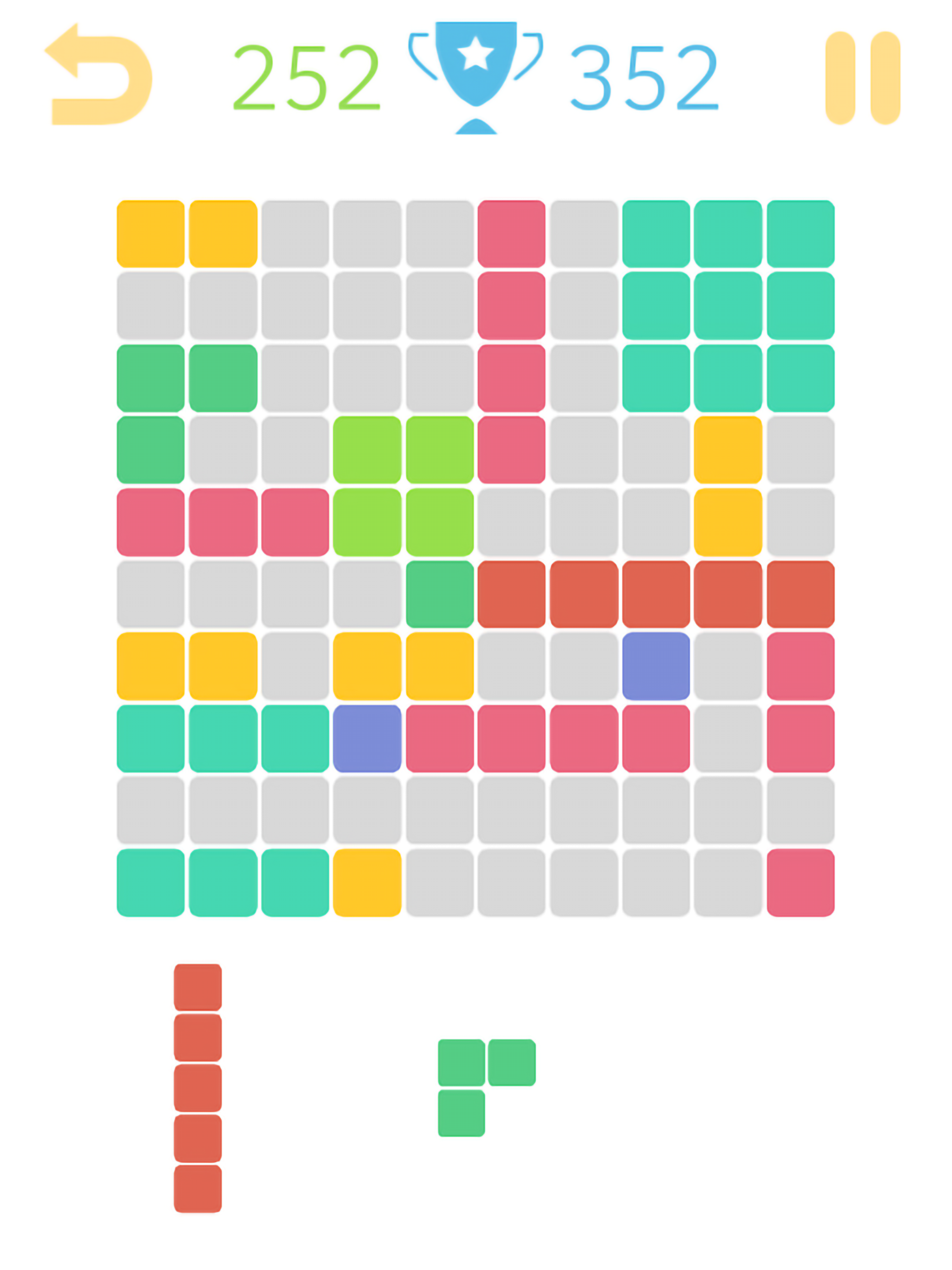 10x10 Block Puzzle game