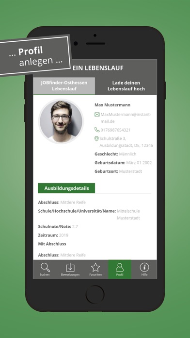 JOBfinder-chemnitz.de Screenshot