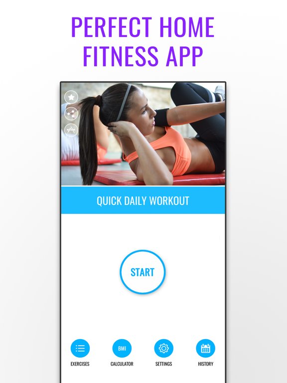 Screenshot #4 pour Quick Daily Workout Planner