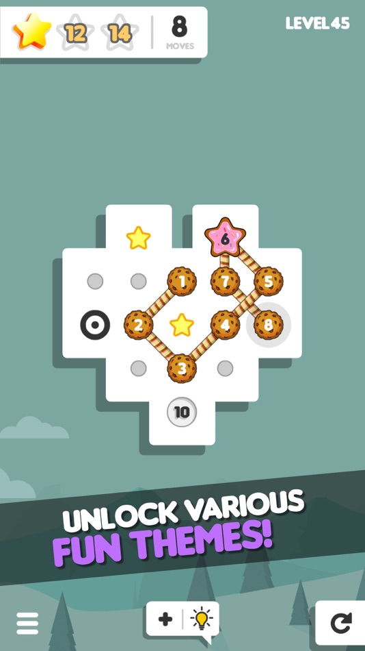 #6. Line Up: Dots! (iOS) 由: Rodolfo Seabra