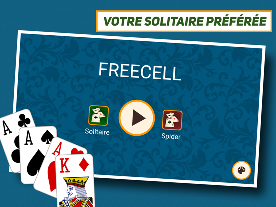 Screenshot #4 pour Freecell Solitaire : Classique