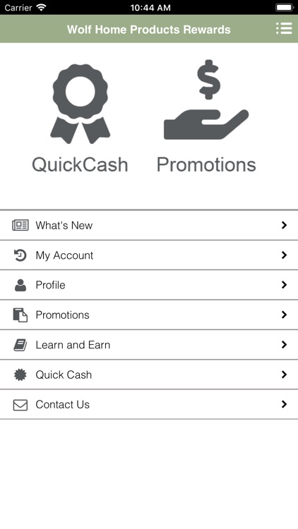 Wolf Home Products Rewards