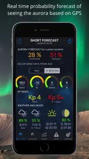 northern light aurora forecast iphone screenshot 1