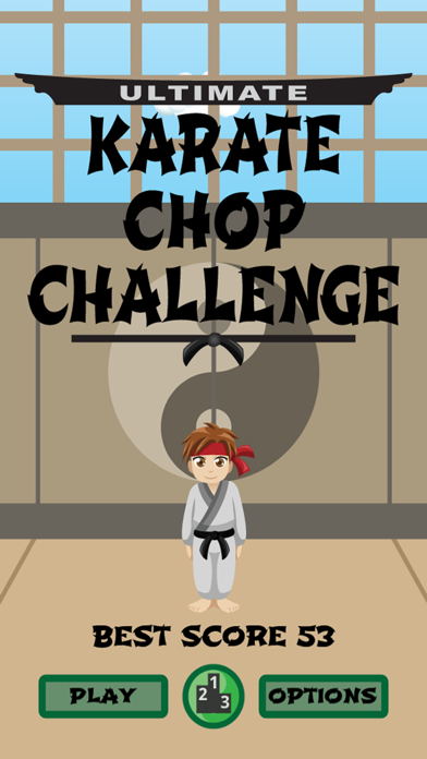 Ultimate Karate Chop Challenge screenshot 1