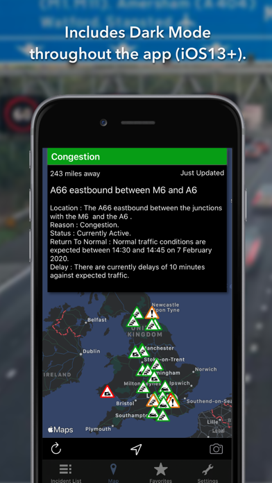 UK Roads - Traffic & Cameras Screenshot