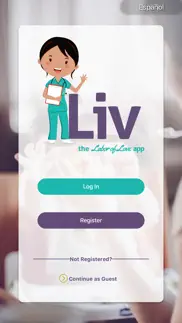 liv – pregnancy app iphone screenshot 1