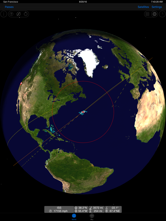 GoISSWatch ISS Trackingのおすすめ画像1