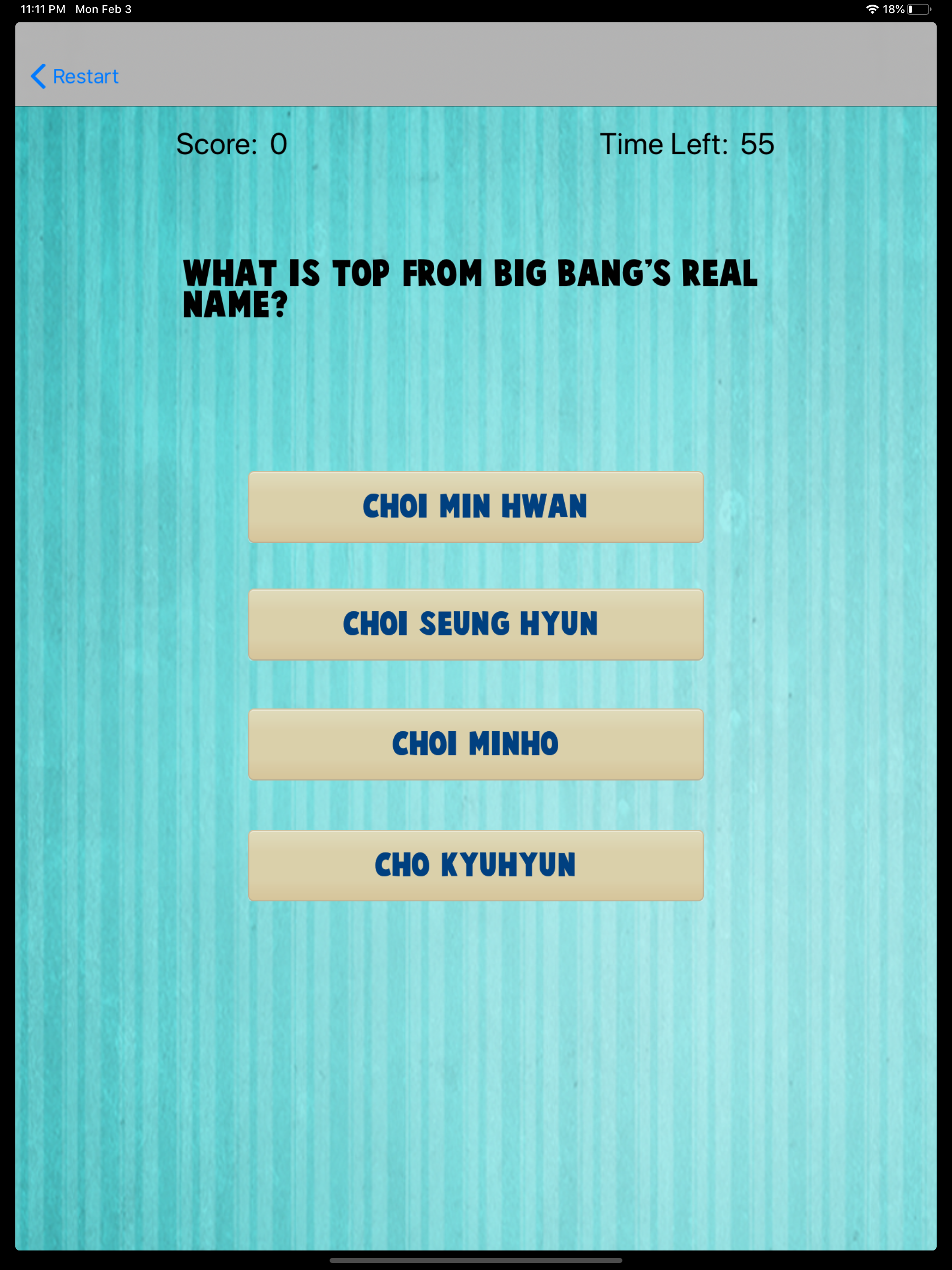 Kpop Quiz (K-pop Game)