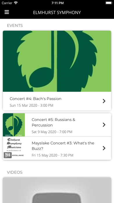 How to cancel & delete Elmhurst Symphony Orchestra from iphone & ipad 2