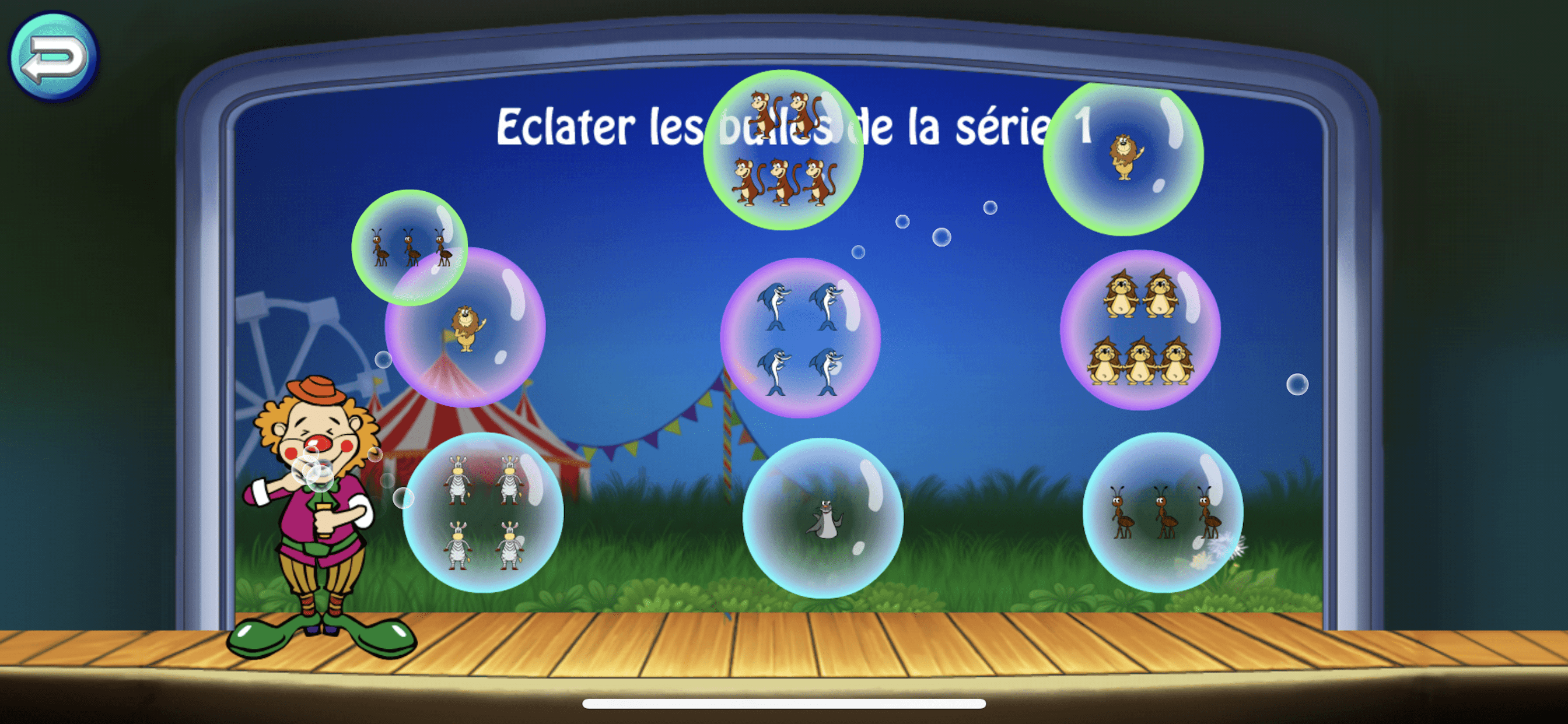 Le Cirque - Learn French ABC screenshot 8