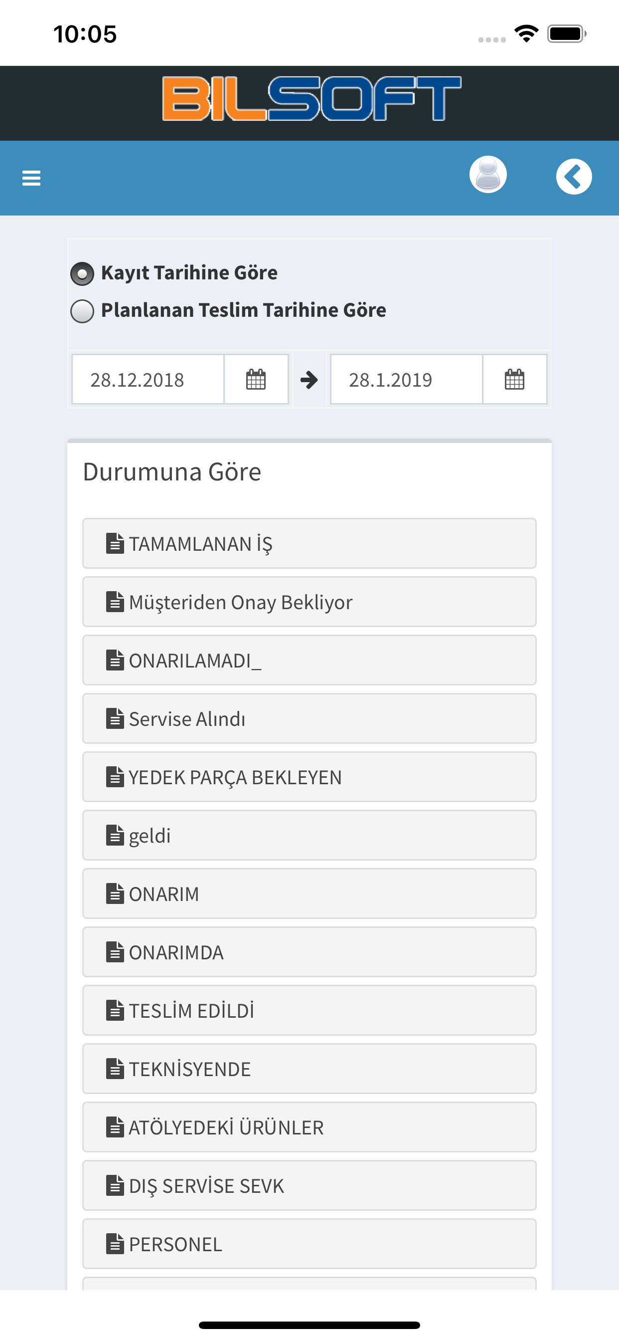Bilsoft Teknik Servis screenshot 7