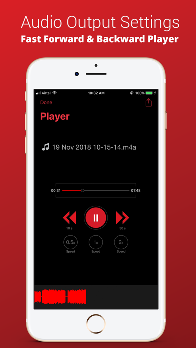 Recorder Plus : Voice Recorder Screenshot