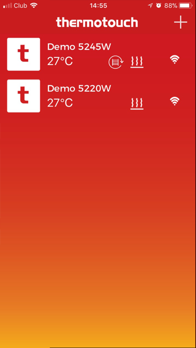 My Thermotouch Screenshot