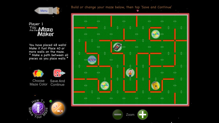 Maze Maker Space Edition