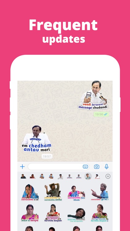 Sticker Babai: Telugu Stickers screenshot-4