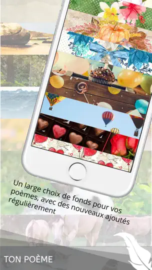 Capture d'écran de Ton Poème sur iPhone 3