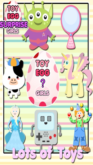 Toy Egg Surprise Girls Prizes Screenshot