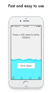 drink water pro daily reminder iphone screenshot 3