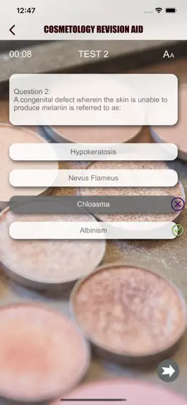 Game screenshot Cosmetology Exam Revision Aid hack